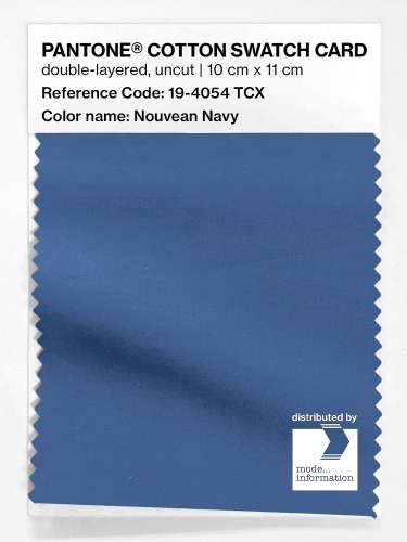 Artikelbild des Artikels “PANTONE® COTTON SWATCH CARD 19-4054 TCX Nouvean Navy “