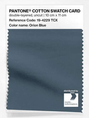 Artikelbild des Artikels “PANTONE® COTTON SWATCH CARD 19-4229 TCX Orion Blue “