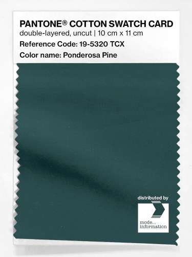 Artikelbild des Artikels “PANTONE® COTTON SWATCH CARD 19-5320 TCX Ponderosa Pine “