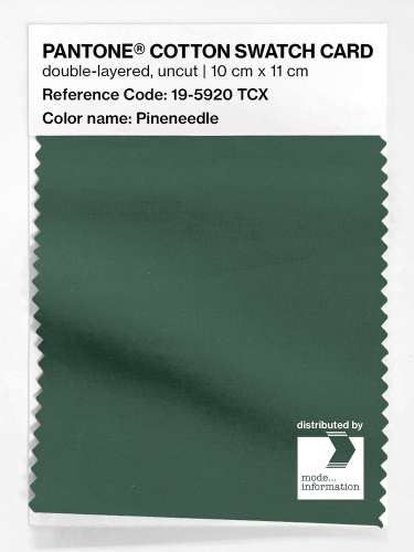 Artikelbild des Artikels “PANTONE® COTTON SWATCH CARD 19-5920 TCX Pineneedle “