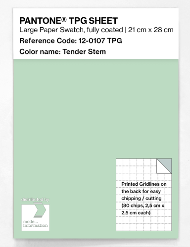 Artikelbild des Artikels “PANTONE® TPG SHEET 12-0107 TPG Tender Stem “