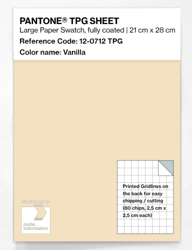 Artikelbild des Artikels “PANTONE® TPG SHEET 12-0712 TPG Vanilla “