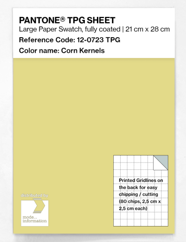 Artikelbild des Artikels “PANTONE® TPG SHEET 12-0723 TPG Corn Kernels “