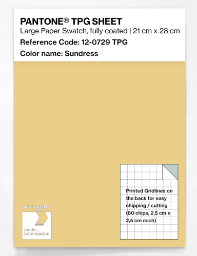 Artikelbild des Artikels “PANTONE® TPG SHEET 12-0729 TPG Sundress “