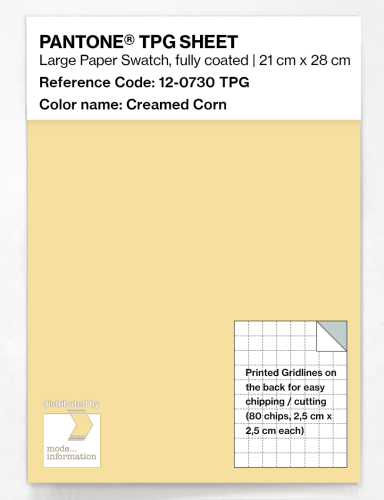 Artikelbild des Artikels “PANTONE® TPG SHEET 12-0730 TPG Creamed Corn “