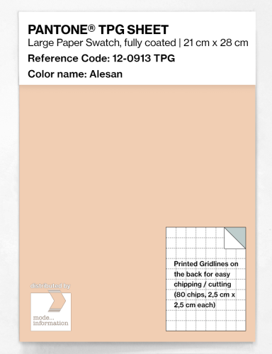Product image of the product “PANTONE® TPG SHEET 12-0913 TPG Alesan ”