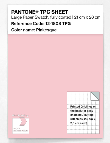 Artikelbild des Artikels “PANTONE® TPG SHEET 12-1808 TPG Pinkesque “