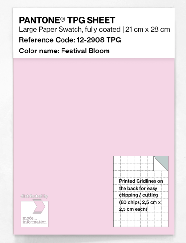 Artikelbild des Artikels “PANTONE® TPG SHEET 12-2908 TPG Festival Bloom “