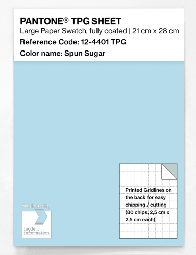 Artikelbild des Artikels “PANTONE® TPG SHEET 12-4401 TPG Spun Sugar “