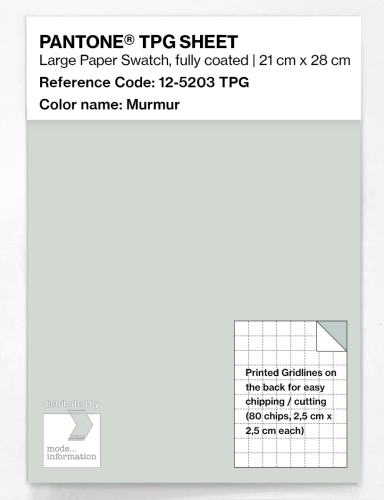 Product image of the product “PANTONE® TPG SHEET 12-5203 TPG Murmur ”