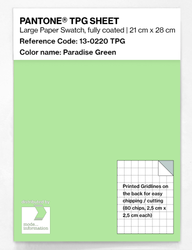 Artikelbild des Artikels “PANTONE® TPG SHEET 13-0220 TPG Paradise Green “
