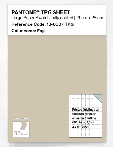 PANTONE® TPG SHEET 13-0607 TPG Fog