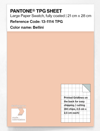 PANTONE® TPG SHEET 13-1114 TPG Bellini