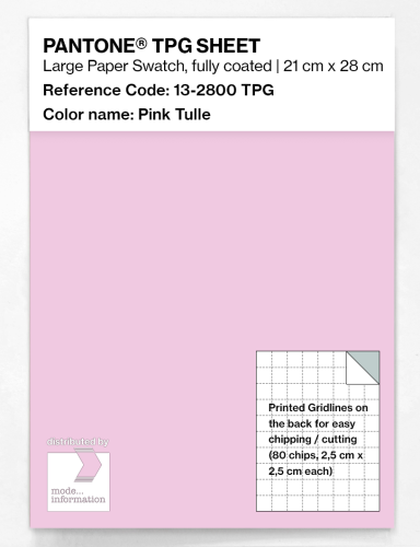 Artikelbild des Artikels “PANTONE® TPG SHEET 13-2800 TPG Pink Tulle “