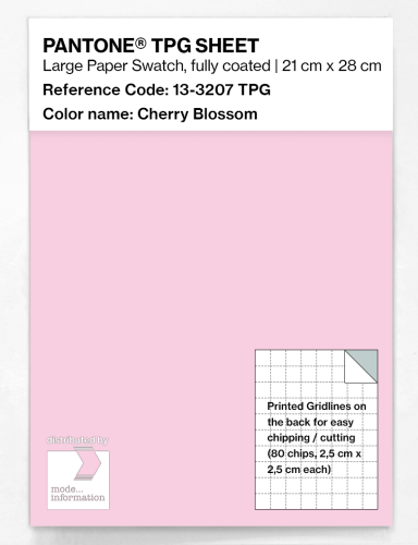 PANTONE® TPG SHEET 13-3207 TPG Cherry Blossom