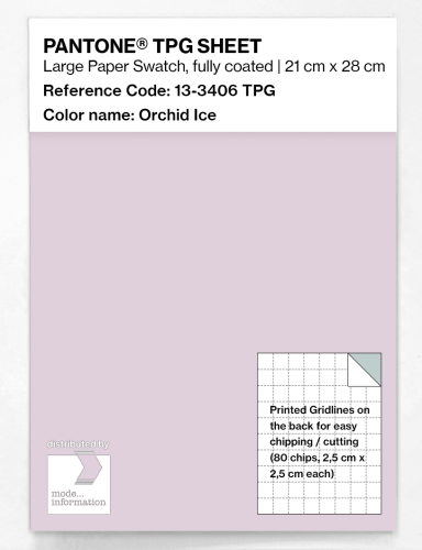 PANTONE® TPG SHEET 13-3406 TPG Orchid Ice