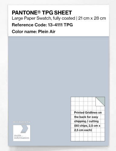 PANTONE® TPG SHEET 13-4111 TPG Plein Air