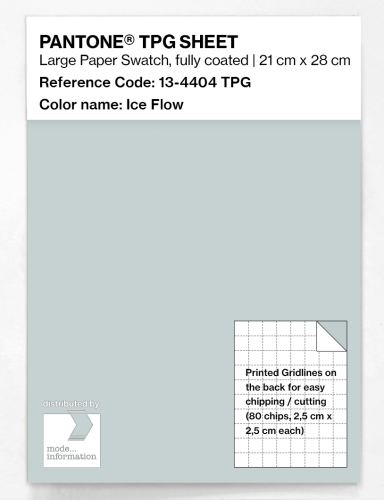 Product image of the product “PANTONE® TPG SHEET 13-4404 TPG Ice Flow ”