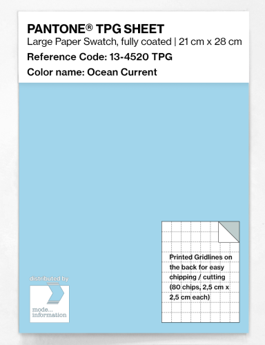 Artikelbild des Artikels “PANTONE® TPG SHEET 13-4520 TPG Ocean Current “
