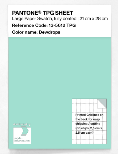 Artikelbild des Artikels “PANTONE® TPG SHEET 13-5612 TPG Dewdrops “