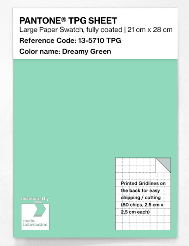 Artikelbild des Artikels “PANTONE® TPG SHEET 13-5710 TPG Dreamy Green “