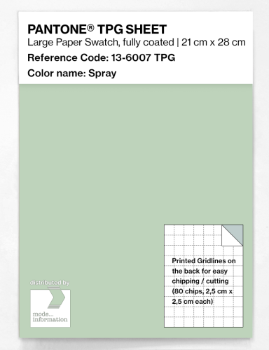 Artikelbild des Artikels “PANTONE® TPG SHEET 13-6007 TPG Spray “
