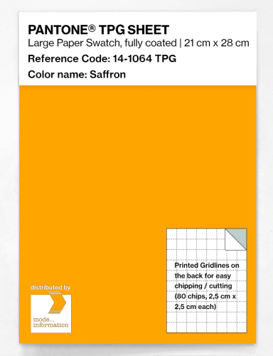 Artikelbild des Artikels “PANTONE® TPG SHEET 14-1064 TPG Saffron “
