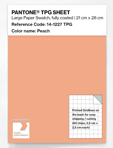 Artikelbild des Artikels “PANTONE® TPG SHEET 14-1227 TPG Peach “