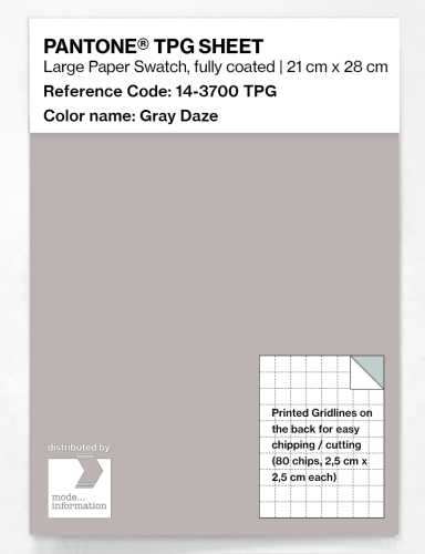 Artikelbild des Artikels “PANTONE® TPG SHEET 14-3700 TPG Gray Daze “