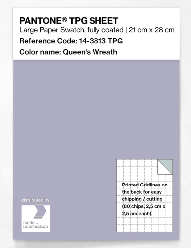 Artikelbild des Artikels “PANTONE® TPG SHEET 14-3813 TPG Queen's Wreath “