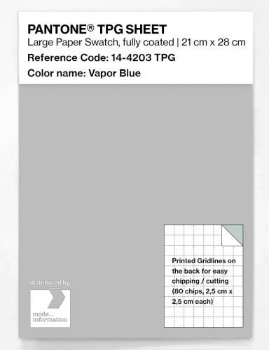 Artikelbild des Artikels “PANTONE® TPG SHEET 14-4203 TPG Vapor Blue “