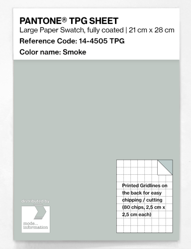 Product image of the product “PANTONE® TPG SHEET 14-4505 TPG Smoke ”