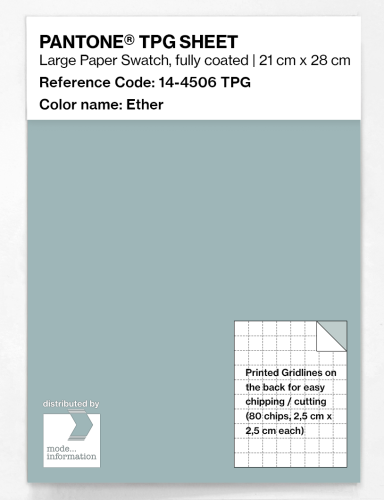 PANTONE® TPG SHEET 14-4506 TPG Ether