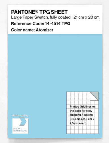 PANTONE® TPG SHEET 14-4514 TPG Atomizer