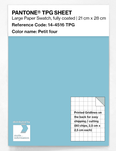 Product image of the product “PANTONE® TPG SHEET 14-4516 TPG Petit four ”