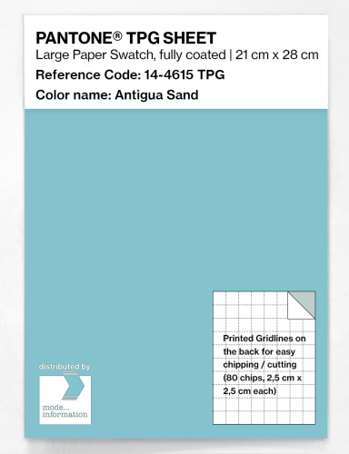 Product image of the product “PANTONE® TPG SHEET 14-4615 TPG Antigua Sand ”