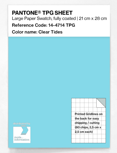 Artikelbild des Artikels “PANTONE® TPG SHEET 14-4714 TPG Clear Tides “