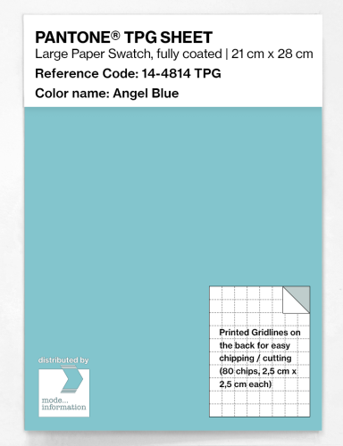 Artikelbild des Artikels “PANTONE® TPG SHEET 14-4814 TPG Angel Blue “