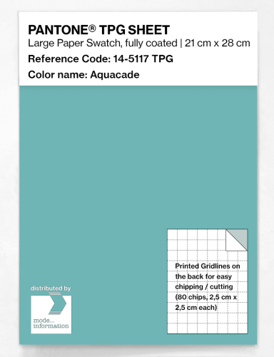 Artikelbild des Artikels “PANTONE® TPG SHEET 14-5117 TPG Aquacade “