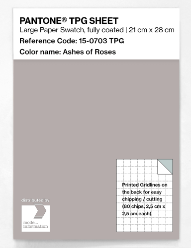 Product image of the product “PANTONE® TPG SHEET 15-0703 TPG Ashes of Roses ”