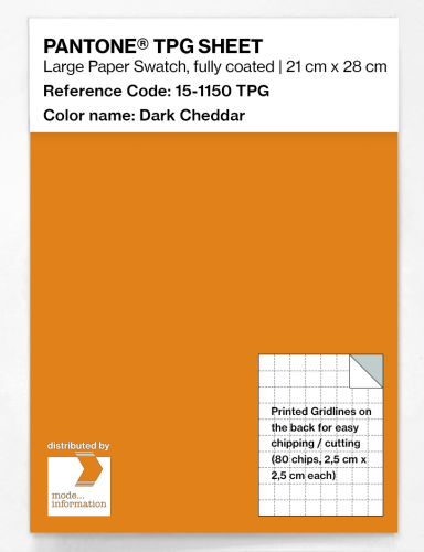 Artikelbild des Artikels “PANTONE® TPG SHEET 15-1150 TPG Dark Cheddar “