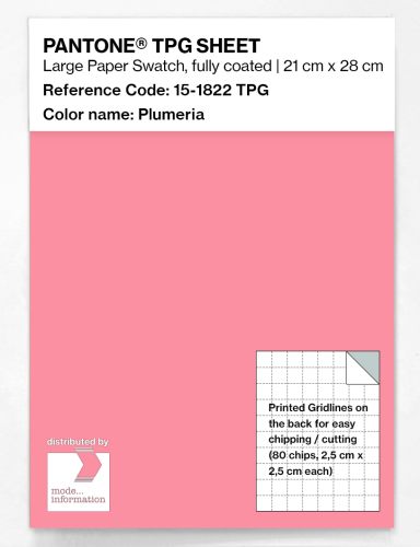 Artikelbild des Artikels “PANTONE® TPG SHEET 15-1822 TPG Plumeria “