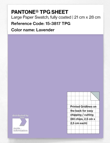 Artikelbild des Artikels “PANTONE® TPG SHEET 15-3817 TPG Lavender “