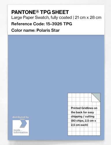 Artikelbild des Artikels “PANTONE® TPG SHEET 15-3926 TPG Polaris Star “
