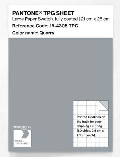 Artikelbild des Artikels “PANTONE® TPG SHEET 15-4305 TPG Quarry “