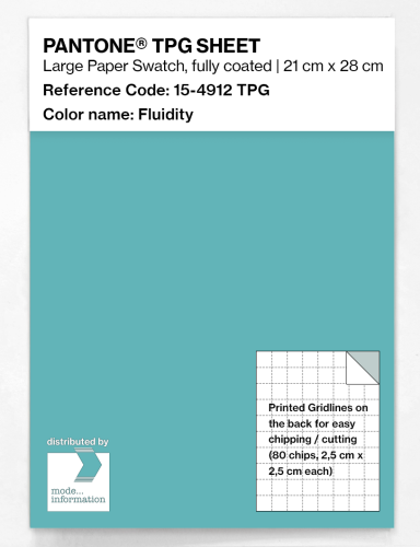 Artikelbild des Artikels “PANTONE® TPG SHEET 15-4912 TPG Fluidity “