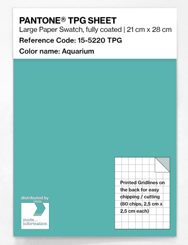 Artikelbild des Artikels “PANTONE® TPG SHEET 15-5220 TPG Aquarium “