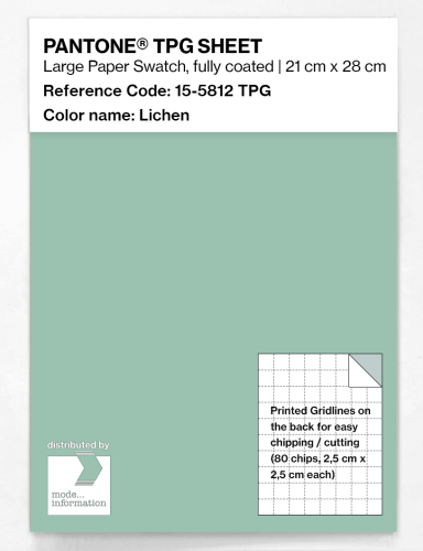 Artikelbild des Artikels “PANTONE® TPG SHEET 15-5812 TPG Lichen “