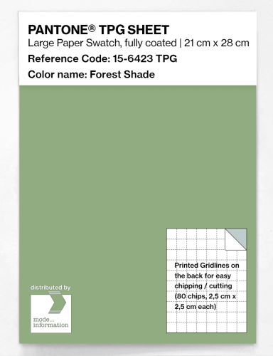 Artikelbild des Artikels “PANTONE® TPG SHEET 15-6423 TPG Forest Shade “