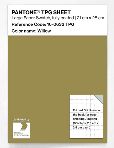 Product image of the product “PANTONE® TPG SHEET 16-0632 TPG Willow ”